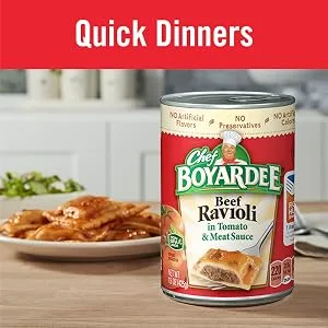 Chef Boyardee Beefaroni, 15 oz, 24 Pack - Choose Chef Boyardee for kid friendly meals for picky eaters and easy weeknight meals for families