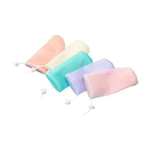 5pcs Lathering Mesh Soap Bag Small Soap Bag Bar Soap Scrubber Pouch Preservation Bag Dedicated - product information 5