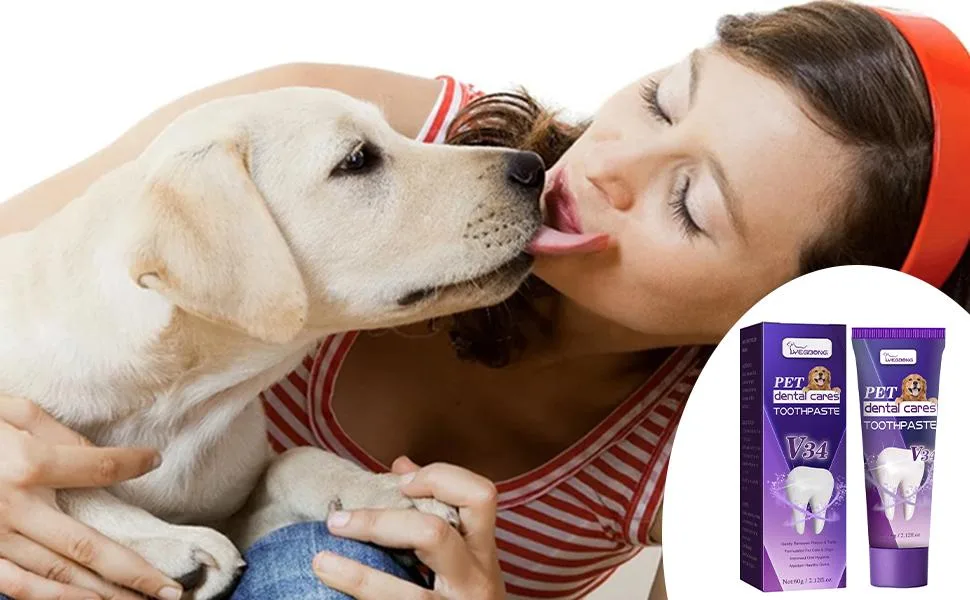 Cat Toothpaste Freshens Breath Cleaning Dog Pet Toothpaste - Safe and Effective Cat Oral Care Toothpaste for Dogs and Pets Frifer - Cat Toothpaste, Dog Toothpaste Freshens Breath Teeth Cleaning, Effective And Fragrant Dog And Cat