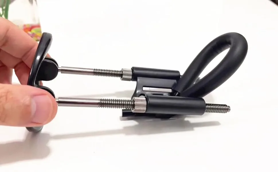 H2SON Penis Extender Penis Extension Enlarge Device Penis Enlargement Kit Penis Training Device with Protector Cap(Rose Gold) B Black - extender