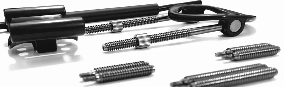 H2SON Penis Extender Penis Extension Enlarge Device Penis Enlargement Kit Penis Training Device with Protector Cap(Rose Gold) B Black - parts