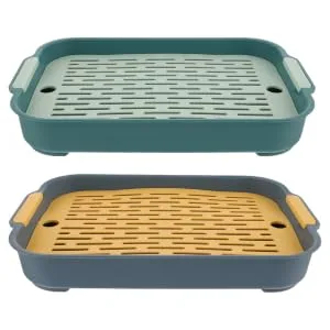 COLLBATH 2pcs Box Rabbit Toilet Bunny Supplies Rabbit Potty Trainer Bunny Train Potty Bunny Training Potty 27.00X18.80X4.00CM As Shown 1 - product information 1