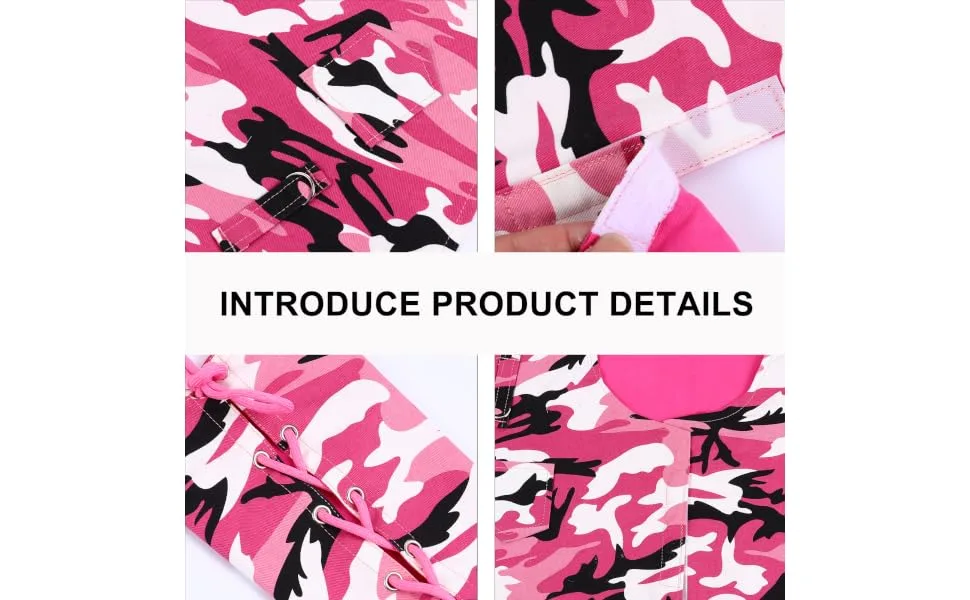 SEWOART 2pcs Parrot Anti- Scratch Shoulder Protector Scratch Shawl Cat Rosy Cotton 60x48cm Rosy - product information 4
