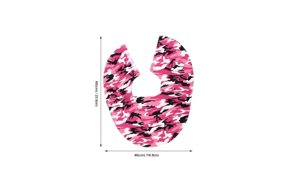 SEWOART 2pcs Parrot Anti- Scratch Shoulder Protector Scratch Shawl Cat Rosy Cotton 60x48cm Rosy - product information 5
