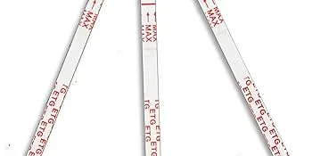 25 Pack ETG Strips - 80 Hour Detection Time, Rapid Detection with high Sensitivity, Instant Read, Results Within 5 Minutes - urine test