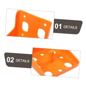 2pcs Cattle and Sheep Lick Brick Box Plastic Serving Trays Cattle Salt Feeding Bowl Farm Feeder Goat - product information 2