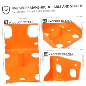 2pcs Cattle and Sheep Lick Brick Box Plastic Serving Trays Cattle Salt Feeding Bowl Farm Feeder Goat - product information 6