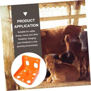 2pcs Cattle and Sheep Lick Brick Box Plastic Serving Trays Cattle Salt Feeding Bowl Farm Feeder Goat - product information 7