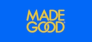 MadeGood Mornings Soft Baked Breakfast Bar Cinnamon Bun (30 Count x 30g) Organic and Delicious Snack Bars - MadeGood Logo