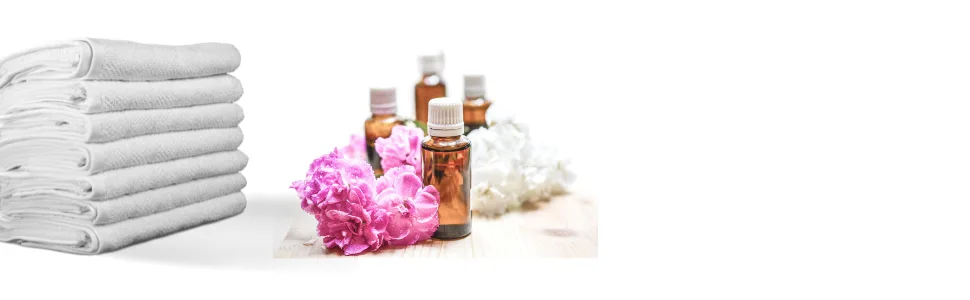 Lavender Love Aromatherapy shower bombs 2 oz tablets mini bath bombs gift set for women - Relaxing clean white towels with essential oils floral fragrance