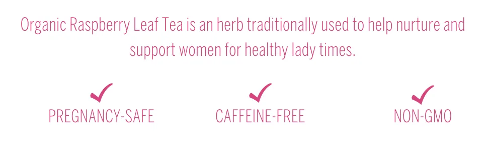 Earth Mama Organic Raspberry Leaf Tea Bags |Labor Tonic + Menstrual Support, 16 Teabags Per Box (3-Pack) Raspberry 16 Count (Pack of 3) - Organic Raspberry Leaf Tea is an herb traditionally used to help nurture and support women.
