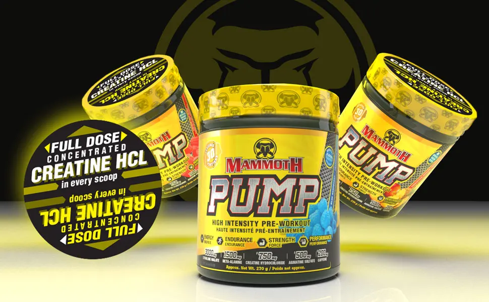 Mammoth Pump (Pink Lemonade 30) Pink Lemonade 1 Count (Pack of 1) - Pump Pre Workout