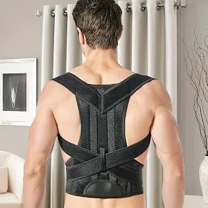 Posture Corrector for Women - Shoulder Brace Adjustable Posture Belt - Back Support Straightener Posture Support Brace Breathable Training Belts for Wom Xl - Double-Effect Firming & Sculpting