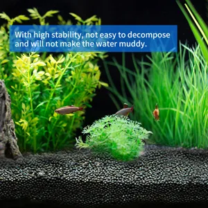 Fish Tank Mud 1000g/Bag Aquarium Bottom Water Grass Seeds Plant Sand Mud Planted Aquarium Substrate Sand - CWB00238-2