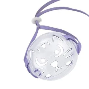 BESPORTBLE 4pcs Cat Muzzle Transparent Muzzle Cat Muzzle Cat Head Muzzle Dog Muzzles Pp - product information 7