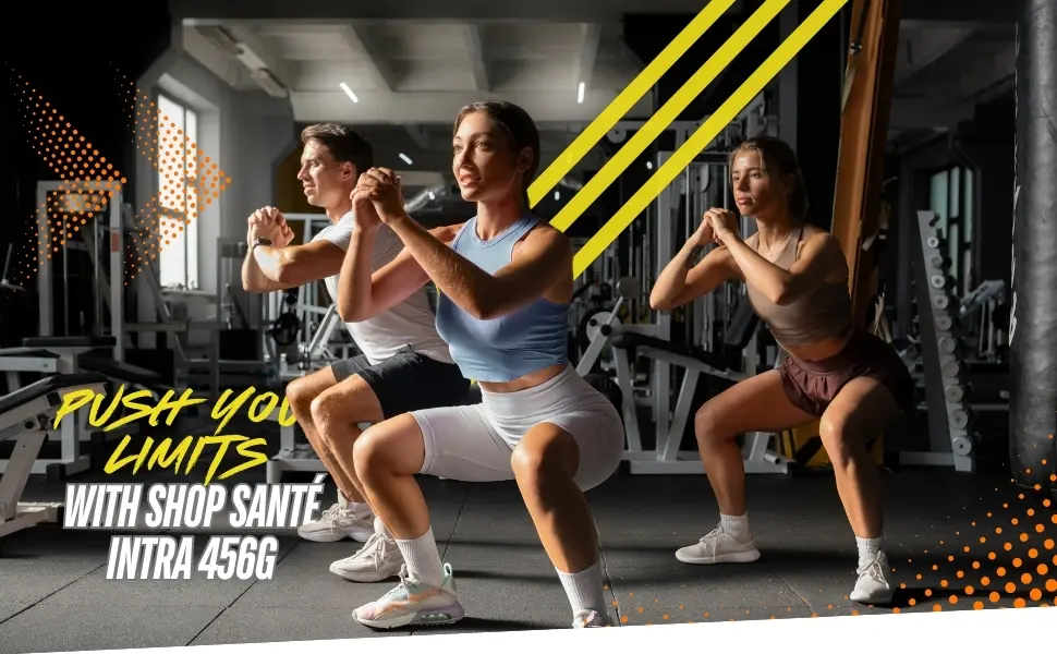 Shop Sante Intra Workout Plus - EAA + BCAA Powder - 30 Servings Essential Amino Acids Drink Supplements for Hydration Endurance & Muscle Recovery - 8g EAAs Electrolytes - Pineapple. - IntraWork Out