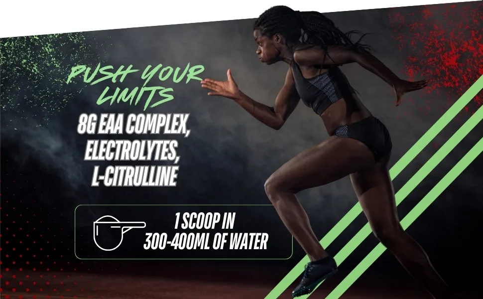 Shop Sante Intra Workout Plus - EAA + BCAA Powder - 30 Servings Essential Amino Acids Drink Supplements for Hydration Endurance & Muscle Recovery - 8g EAAs Electrolytes - Strawberry-Watermelon - Intra WorkOut