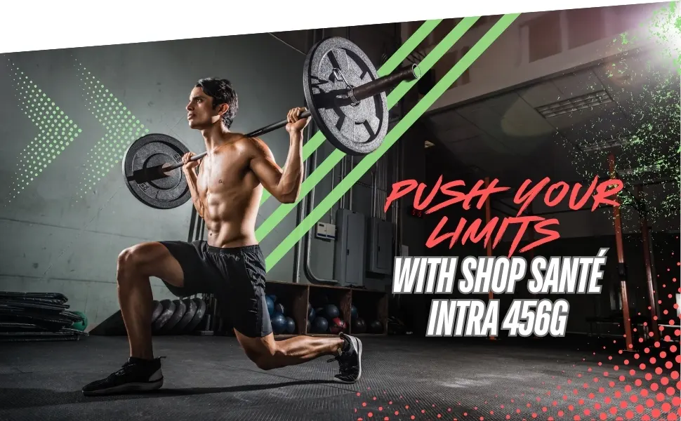 Shop Sante Intra Workout Plus - EAA + BCAA Powder - 30 Servings Essential Amino Acids Drink Supplements for Hydration Endurance & Muscle Recovery - 8g EAAs Electrolytes - Strawberry-Watermelon - Intra WorkOut