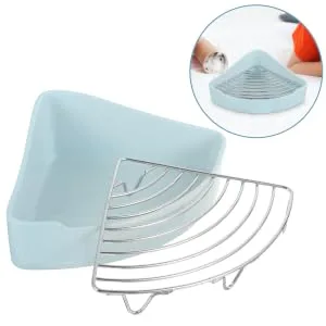 BESPORTBLE Small Pet Ceramic Toilet Rabbit Training Potty Small Pet Cage Supply Hamster Ceramics 24x18.5cm Sky-blue - product information 3
