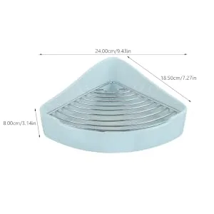 BESPORTBLE Small Pet Ceramic Toilet Rabbit Training Potty Small Pet Cage Supply Hamster Ceramics 24x18.5cm Sky-blue - product information 6