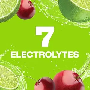 Cwench Electrolyte Hydration Mix Cherry Lime Zero Sugar Drink Mix 45 Servings 315g Cherry Lime 315g (Pack of 1) - 7 Electrolytes