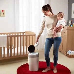 Tommee Tippee Simplee Diaper Pail Refill Cartridge Cassette  4 Pack, Upto 180 Diapers Per Pack 180 Count (Pack of 4) - product information 1