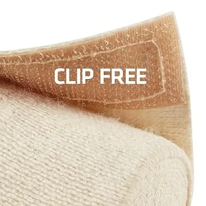 ACE Elastic Bandage with Hook Closure, 4 Inches 1 ea (Pack of 3) - Closeup of ACE Bandage hook and loop closure