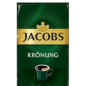 Jacobs Kronung Ground Coffee 500 Gram, 1.76 Ounce (Pack of 6) Coffee 1.1 Pound (Pack of 6) - Jacobs Kronung Ground Coffee 250g