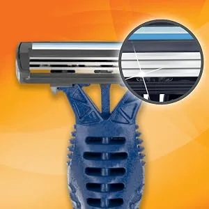 BIC Comfort 3 Advanced Men's Disposable Razor, Triple Blade, Pack of 6 Razors, For a Simply Smoother Shave - BIC Comfort 3 Advance Men