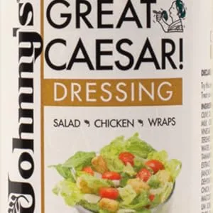 Johnny's Great Caesar Dressing, 12 Fl Oz (Pack of 6) - All Hail Caesar!