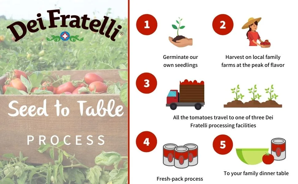 Dei Fratelli - Stewed Tomatoes - 28oz - 6 pack - Farm fresh tomatoes
