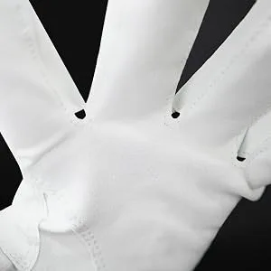 Golf Gloves Men Left Hand Rain Grip Value 3 Pack, All Weather Durable Grip Size Small Medium Large XL White Black Blue Red Brown White Large Left - product information 4