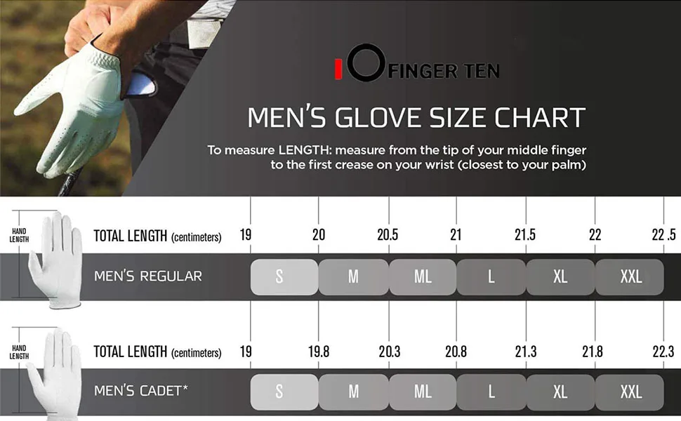 Golf Gloves Men Left Hand Rain Grip Value 3 Pack, All Weather Durable Grip Size Small Medium Large XL White Black Blue Red Brown White Large Left - product information 7