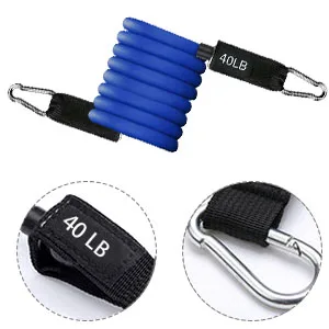 23 Pack Resistance Bands Set Workout Bands, 5 Stackable Exercise Bands 5 Loop Resistance Bands 2 Core Sliders  Door Anchor Handles Ankle Straps Carry Bag Instant Cooling Towel Wrist Wraps - details
