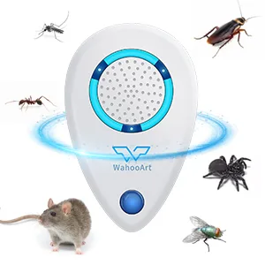 Ultrasonic Pest Repeller 4 Packs,Electronic Plug in Sonic Repellent pest Control for Mosquitoes Roaches Ant Mice Bugs Rodents Insects Mouse Spiders - product information 3