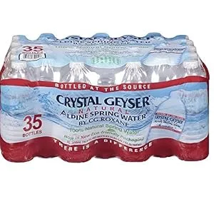 Alpine Spring Water, 35 Bottles per case, 16.9oz Bottles, Bottled at the Source (075140350018) 16.9 Fl Oz (Pack of 35) - product information 1
