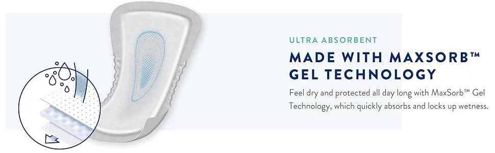 Prevail Proven | Male Incontinence Guards | Maximum Absorbency | 126 Count 14 Count (Pack of 9) - MaxSorb Male Guard