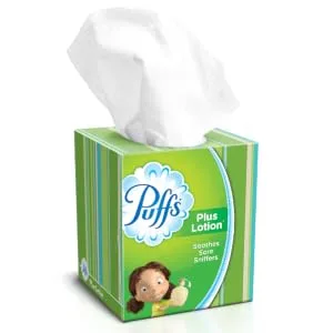 Puffs Plus Lotion Facial Tissues, 448 Count per pack, Pack of 3 - product information 2