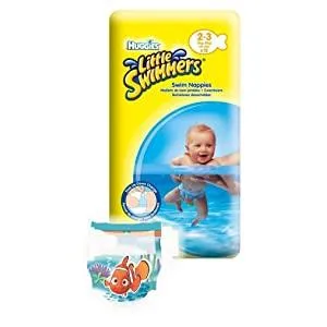 Huggies Little Swimmers Disposable Swim Diapers, X-Small (7lb-18lb.), 12-Count 1 Count (Pack of 12) - product information 2