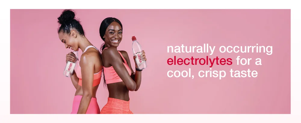 evian Natural Spring Water, Naturally Filtered Spring Water, Individual Bulk-Size Water Bottles, 50.72 Fl Oz (Pack of 12) - evian, bottled water, spring water, water bottle