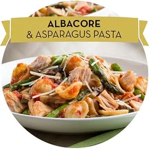 StarKist E.V.O.O. Solid Yellowfin Tuna in Extra Virgin Olive Oil - 4.5 oz Can (Pack of 4) - Albacore and Asparagus Pasta