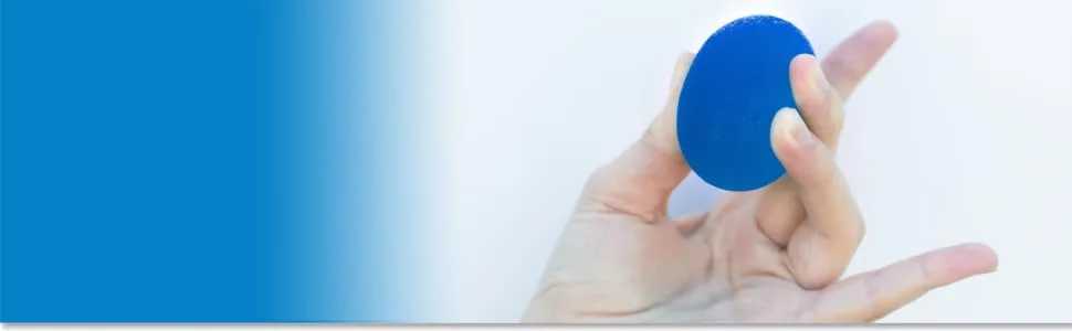 RMS 4-Pack Hand Exercise Balls - Physical & Occupational Therapy Kit for Strengthening Grip & Reducing Stiffness - Arthritis Pain Relief Exerciser for Rehabilitation, Fidget, Stress Relief - Grip Strengthening Physical, Occupational Therapy Kit Squishy Stress, Arthritis Pain Relief Workout