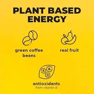 GummiShot Energy Gummies, 225 mg of Plant-Based Caffeine Chews per Pouch, Long Lasting Energy Boosters, Variety (3-Pack) Variety Pack 3ct (9 Gummies) - Plant Based Energy
