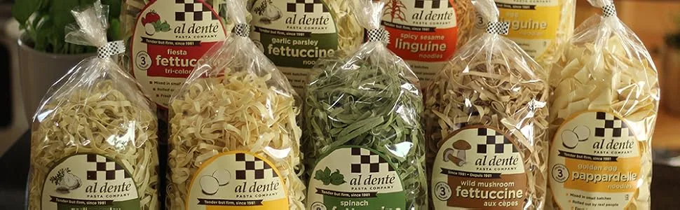 Al Dente Pappardelle, Golden Egg, 12-Ounce (Pack of 6) - group