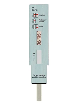 Prime Screen 10 Pack Nicotine Tobacco Cotinine Urine Test Kit - Urine Dip Card Testing Cotinine from Smoking - WCOT-114 - product information 2