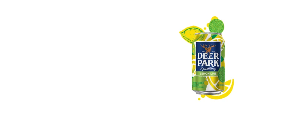 Deer Park Sparkling Water, Lemon, 16.9 oz. Bottles (Pack of 8) - product information 3