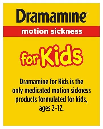 Dramamine All Day Less Drowsy Motion Sickness Relief | 8 tablets | pack of 3 |Packaging may vary - Dramamine motion sickness for kids. Ages 2 to 12.