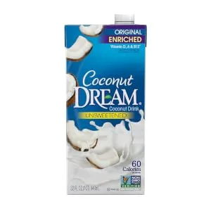 Coconut Dream Enriched Coconut Drink, Original Unsweetened, 32 Oz (Pack of 12) - product information 1
