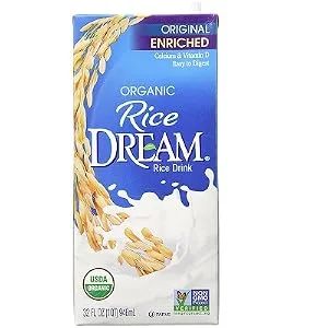Rice Dream Organic Rice Drink, Enriched Original, 32 Oz (Pack of 6) Original Enriched 32 Fl Oz (Pack of 6) - product information 1