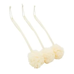 Long Handled Loofah Back Scrubber, Exfoliating Body Sponge for Shower, Bath (18 in, 3 Pack) - Feature
